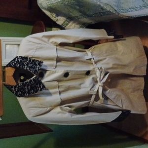 Beautiful coat beige Jessica size 12  femme